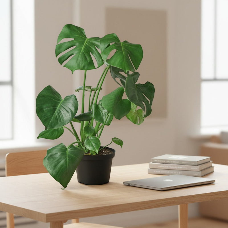 ikea monstera deliciosa American Plant Exchange Monstera Deliciosa Split-Leaf, Live Tropical Plant, 6-Inch Pot, Vining Houseplant